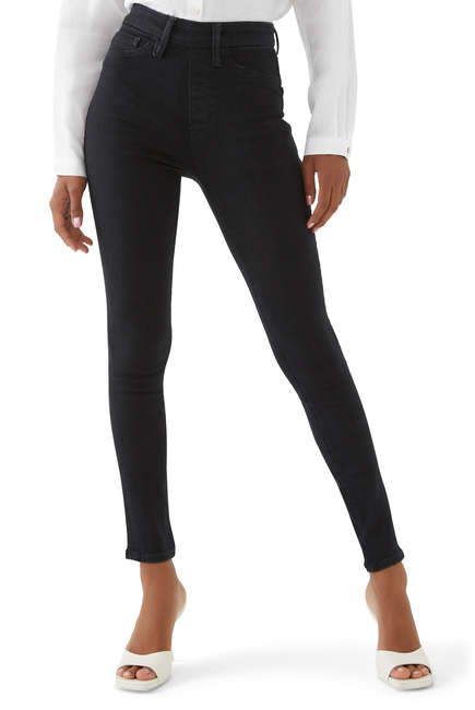 Power Stretch Pull-On Skinny Jeans